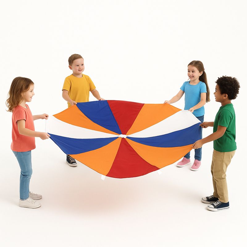 REHUCE - Paracaídas Niños Juego estimulación