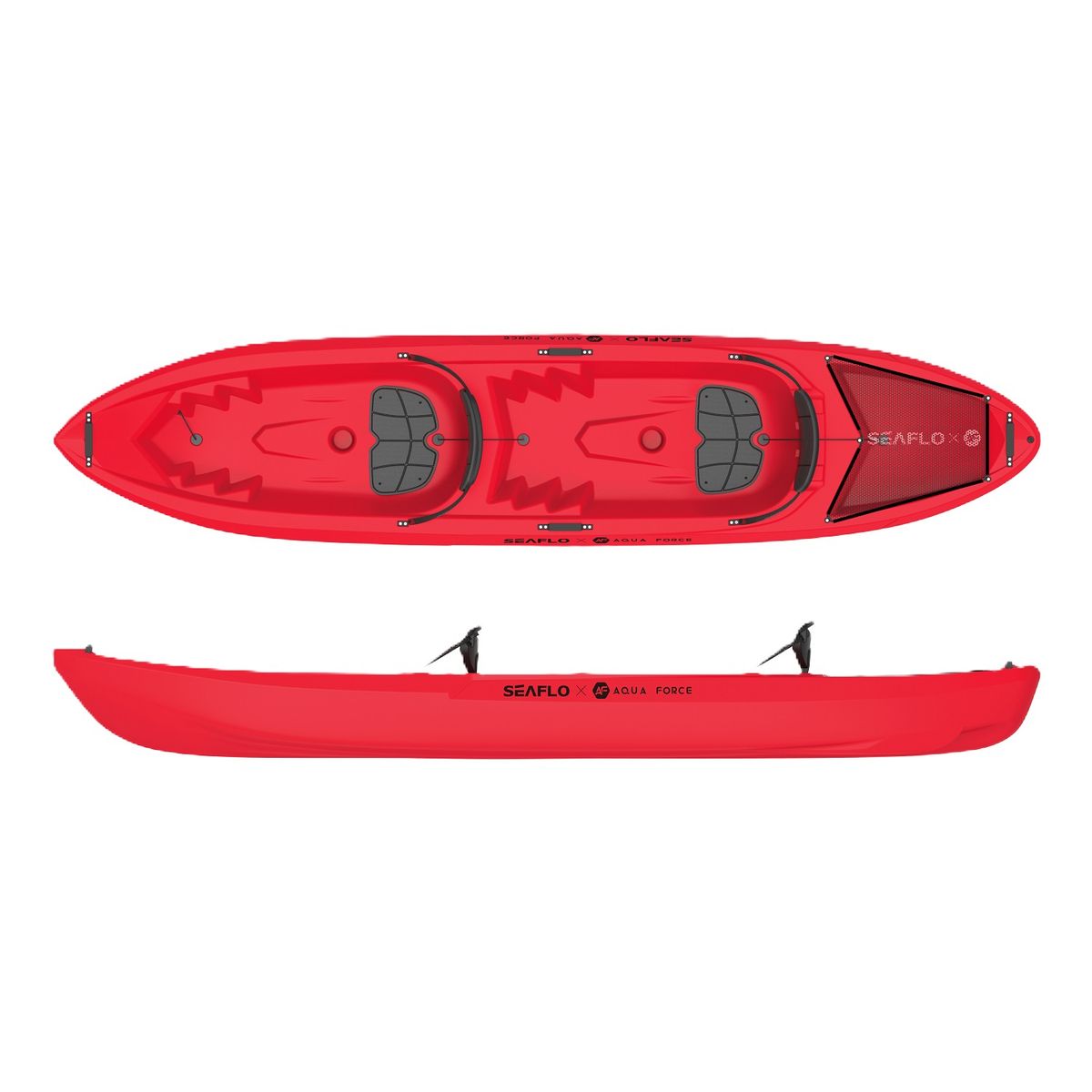 SEAFLO - KAYAK 2 PERSONA SIT ON ROJO