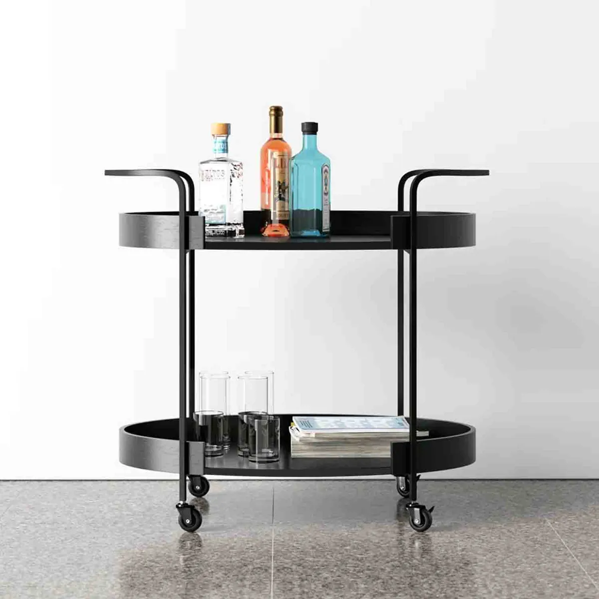 LIVING MARKET - Carro Bar Organizador Larisa