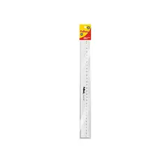 FULTONS - Regla Acrílica Biselada Humo 30cm