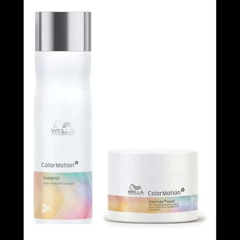 Shampoo Y Macacara Color Motion Wella. 250 y 150 ml 400 ML