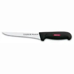 3 CLAVELES - Cuchillo Deshuesador 15 cm Negro