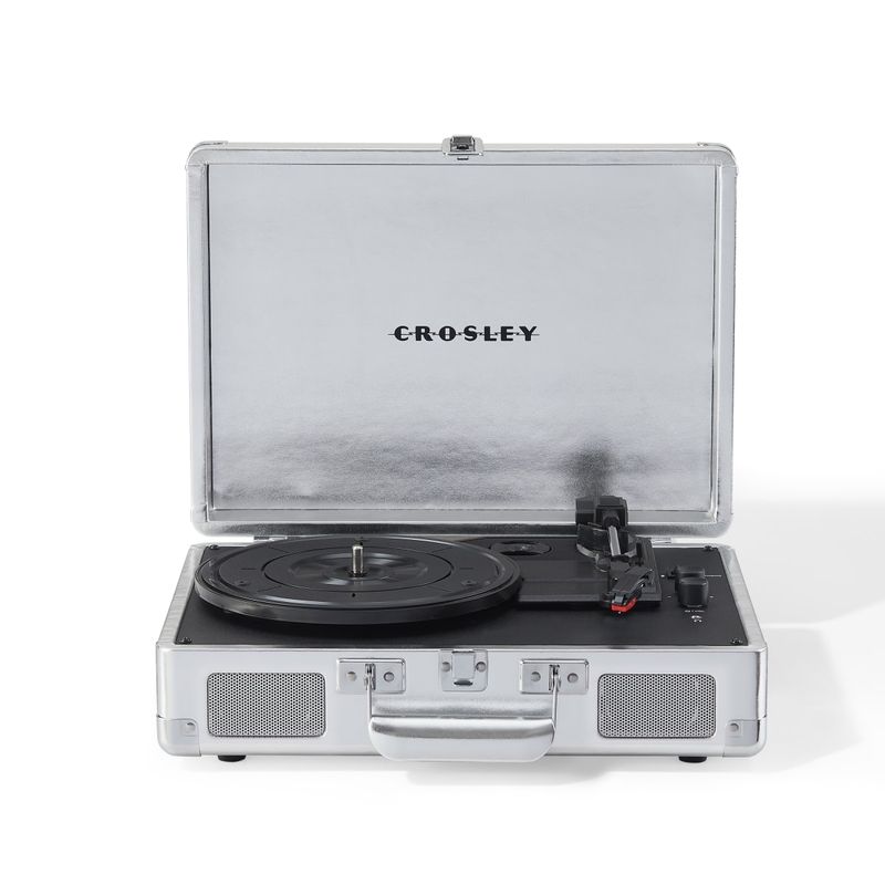 CROSLEY - TORNAMESA CROSLEY CRUISER DELUXE BT SILVER