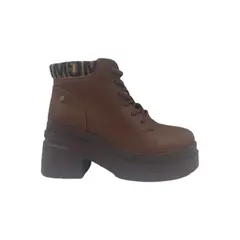 HERIEL - Botin Café Plataforma Mujer