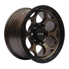KMC - SET x4 Llantas 17x9 6X139 Et0 DIRTYH MBrnz-LMB