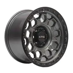 KMC - SET x4 Llantas 17x9 6X139 Et0 TREK MG-LMB-GR