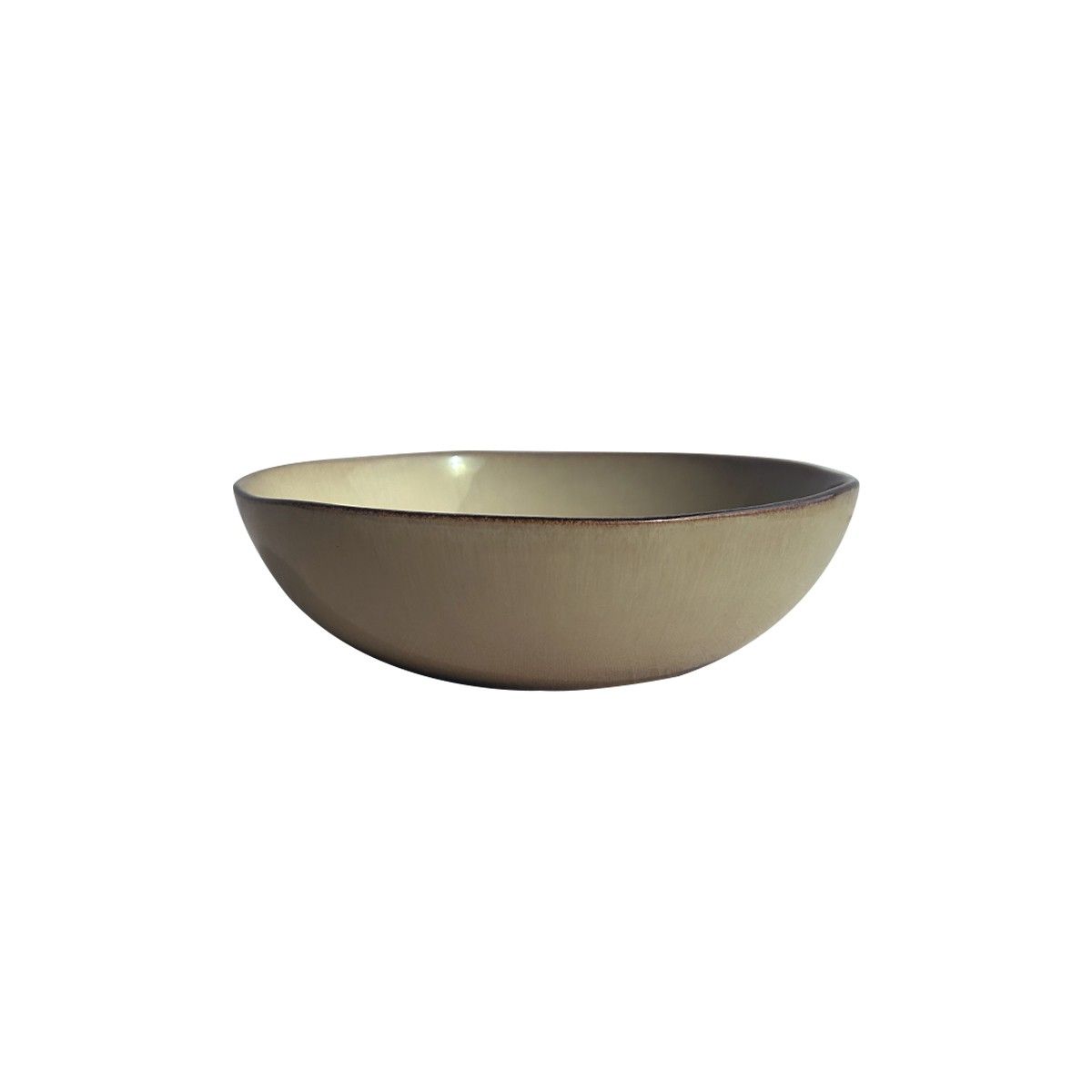 IMAHE - Set De 6 Bowl Redondo Ceramica 18X5.2 Cm Linea Ekos Tipo Gres