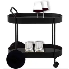 LIVING MARKET - Carro Bar Organizador Nesna