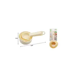 GENERICO - SET TAZAS MEDIDORAS 5PCS