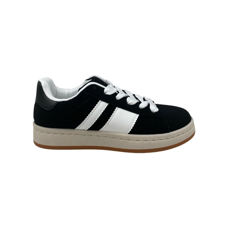 HERIEL - Zapatilla Negra Plataforma Mujer
