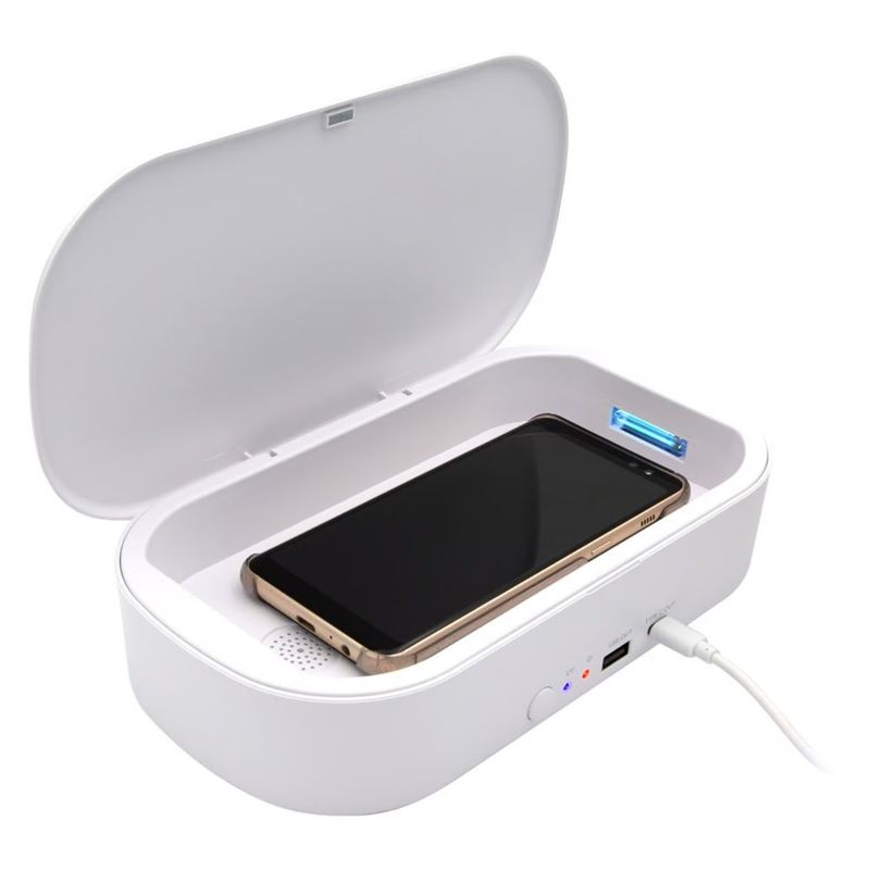 GENERICO - Caja Esterilizadora Desinfección Luz Ultravioleta Uvc Usb