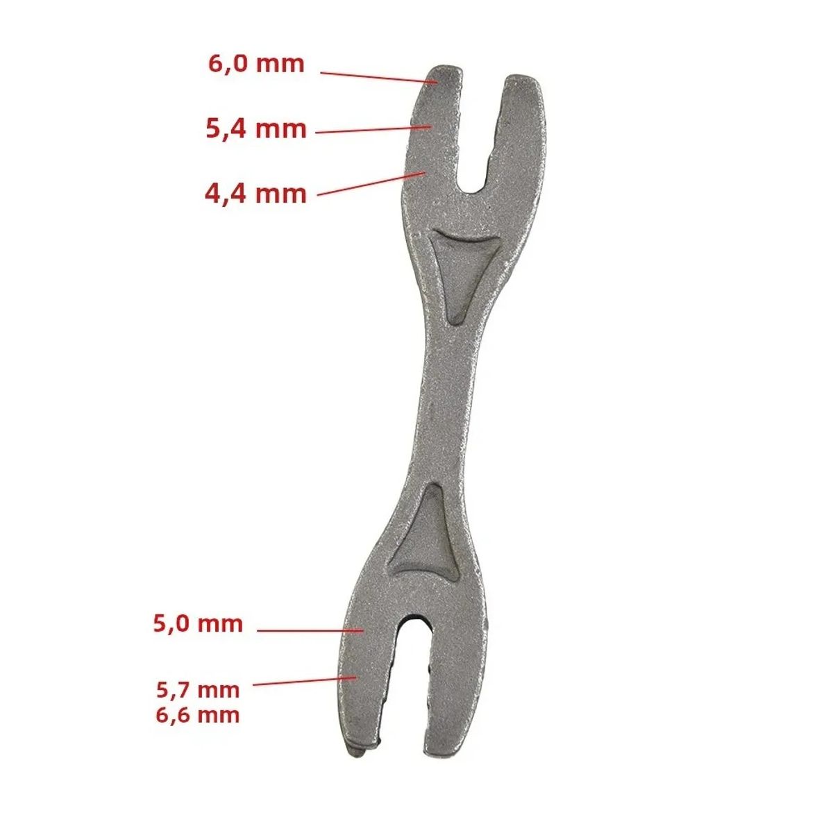 GENERICO - Llave Regulador de Rayos para Motos y Bicicletas