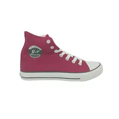 HERIEL - Zapatilla Burdeo Textil Mujer