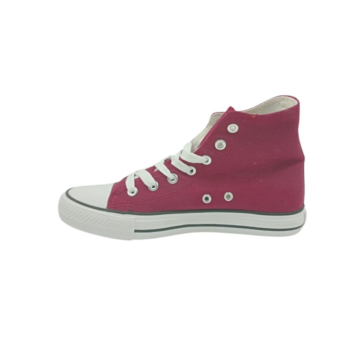 HERIEL - Zapatilla Burdeo Textil Mujer