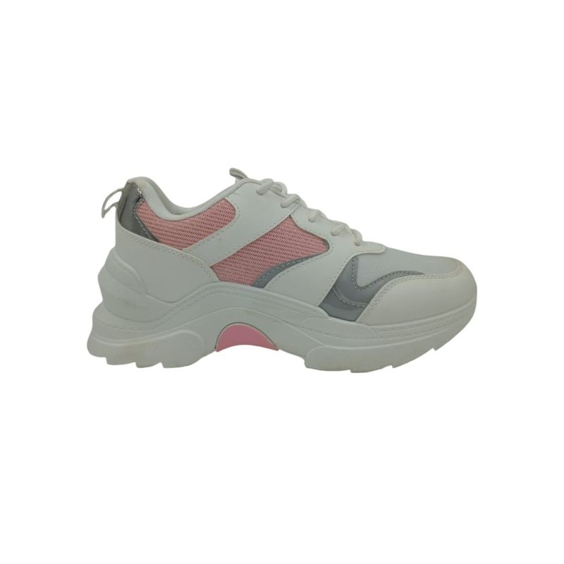 HERIEL - Zapatilla Blanca Plataforma
