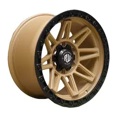 GENERICO - Set 4 Llantas 17x9 6X139 Et0 TRANTOR MDsSnd-LMB