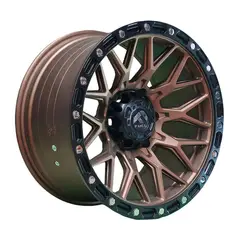 GENERICO - SET x4 Llantas 20x9 6X139 Et0 WOLF MBrnz-LMB-MBR