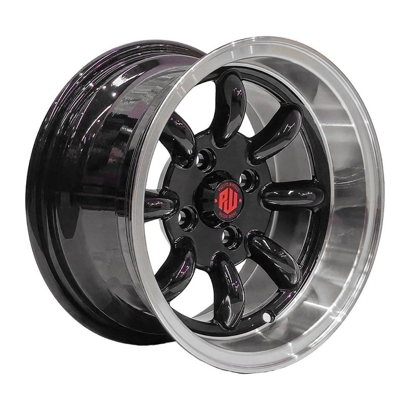 GENERICO - SET x4 Llantas 13x7 4X98 Et-7 MINILIGHTS B-LM