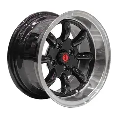 GENERICO - SET x4 Llantas 13x7 4X98 Et-7 MINILIGHTS B-LM