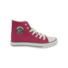 HERIEL - Zapatilla Burdeos Textil Mujer