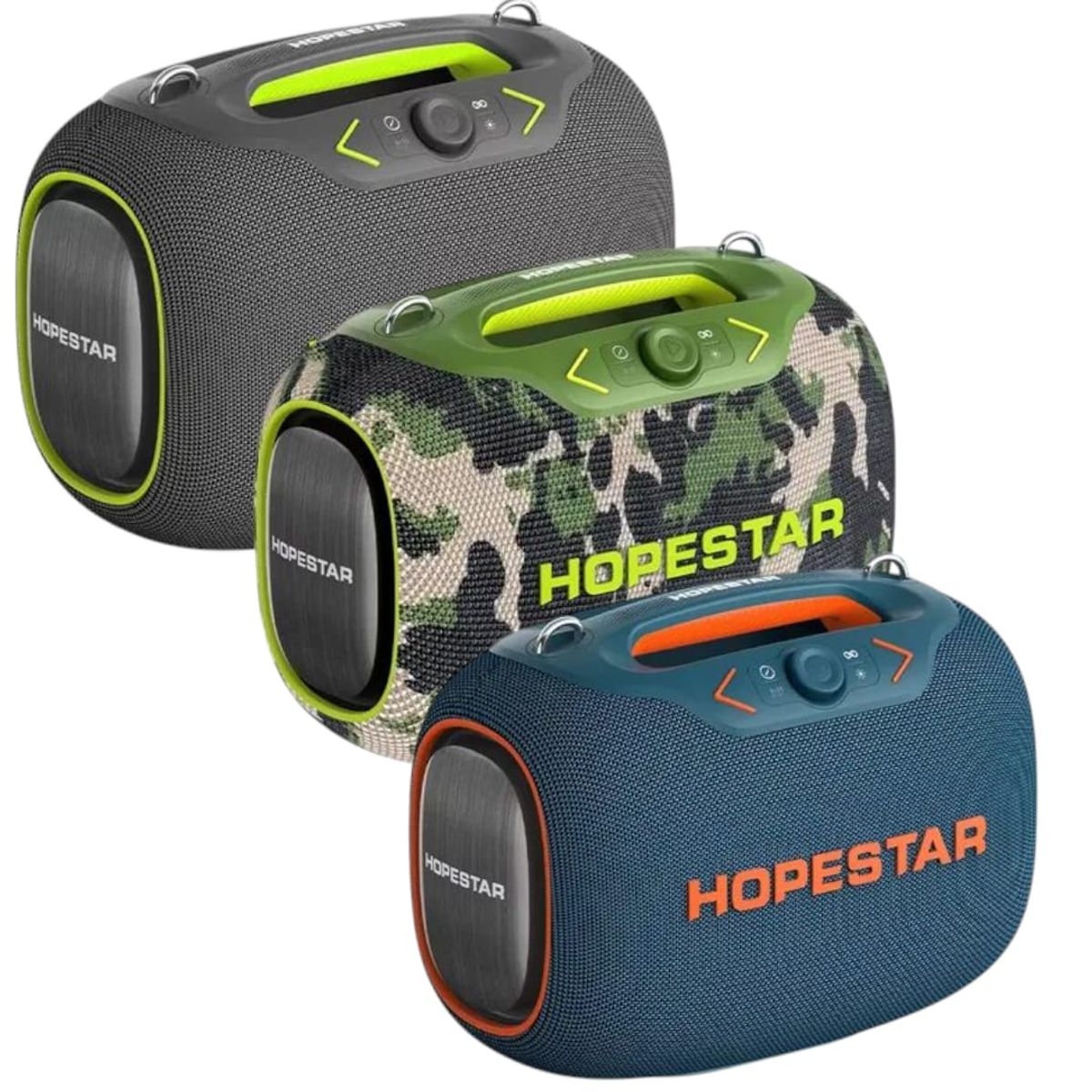 GENERICO - HOPESTAR-PARTYBOX 120w Con 2 Micrófono Karaoke