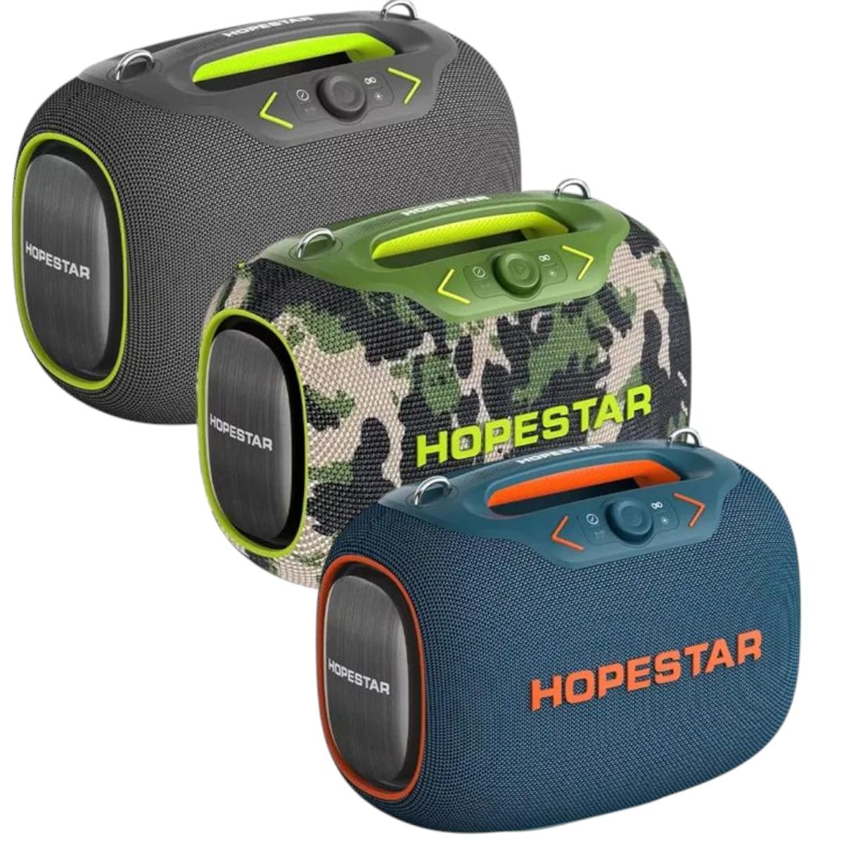 GENERICO - HOPESTAR-PARTYBOX 120w Con 2 Micrófono Karaoke