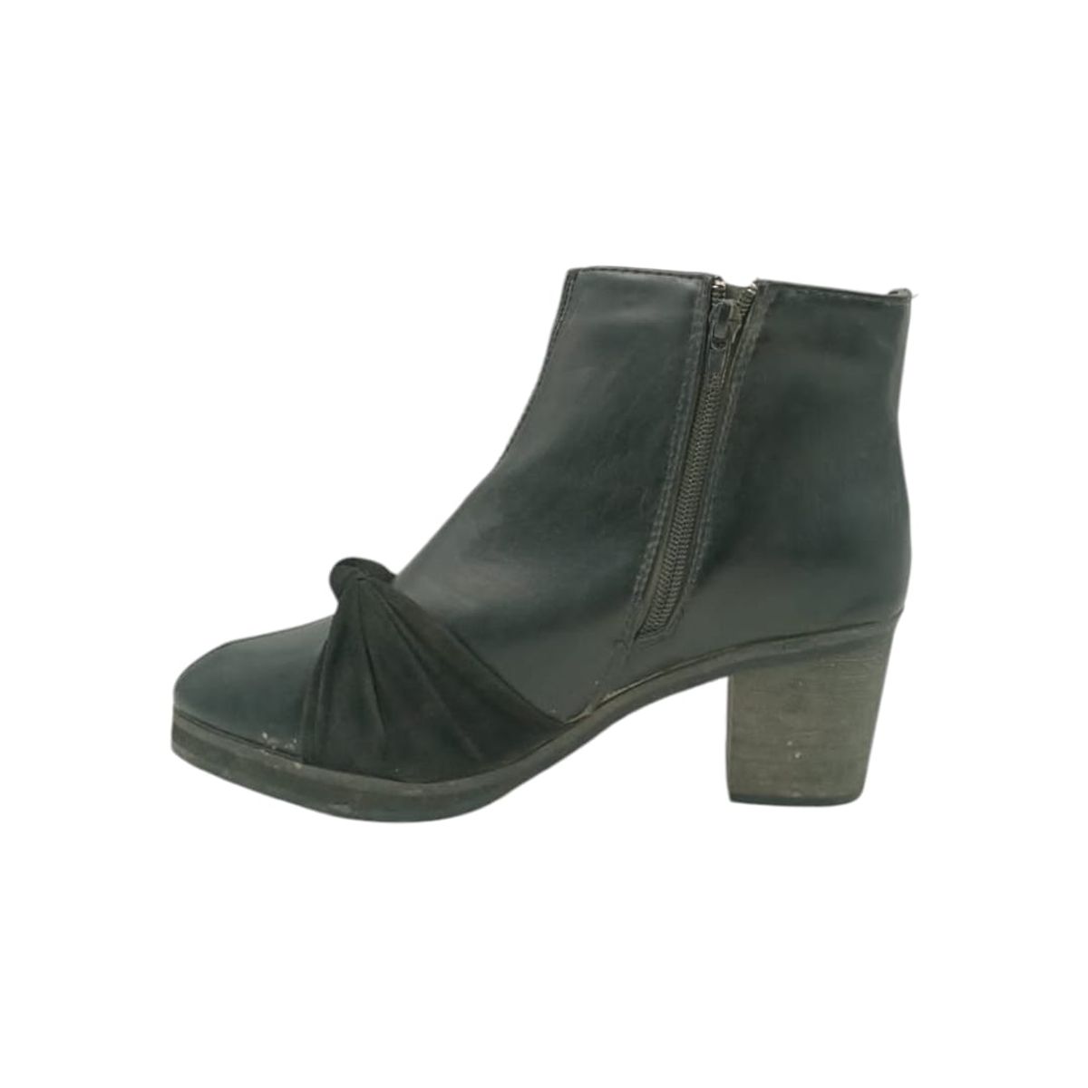 HERIEL - Botín Negro Taco Mujer