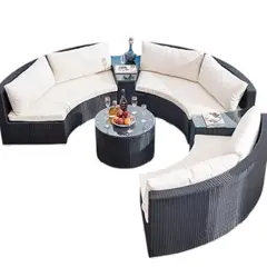 GENERICO - Juego de Terraza Oasis de Rattan