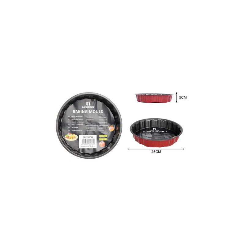 GENERICO - MOLDE PARA HORNEAR CIRCULAR