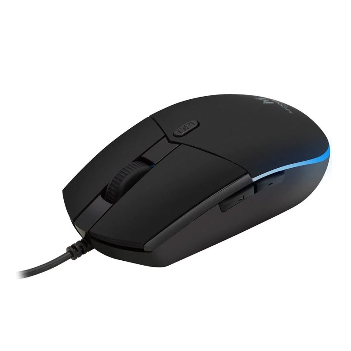 MONSTER GAMES - Mouse Gamer Monster Tide 3200 Dpi 5 Botones Rgb Negro
