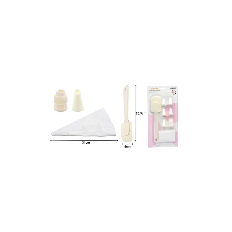 GENERICO - JUEGO DE REPOSTERIA 8PCS