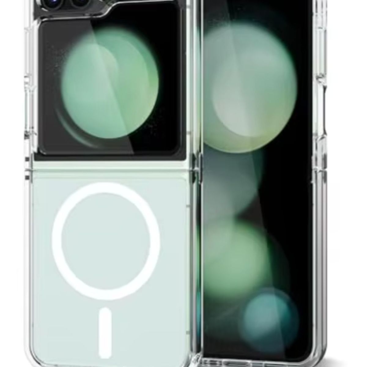 GENERICO - Carcasa Para Samsung Z Flip 6 Transparente MagSafe