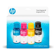HP - Gt53 Y Gt52 Pack 4 Botellas Colores