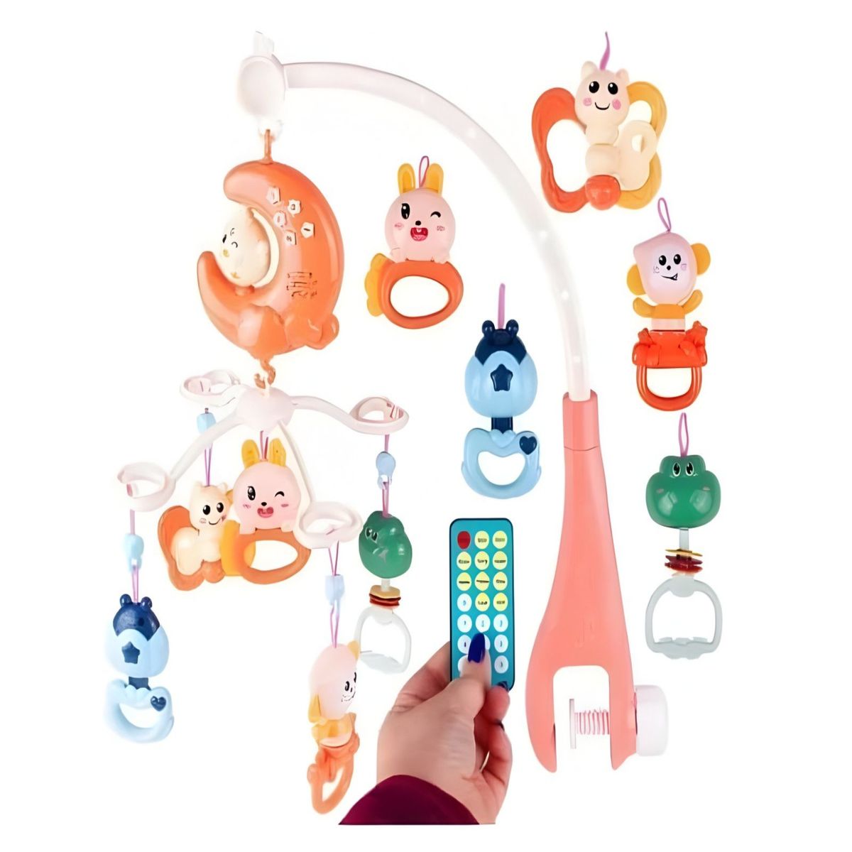GENERICO - Movil para cuna bebé MUSICAL Con Control M01