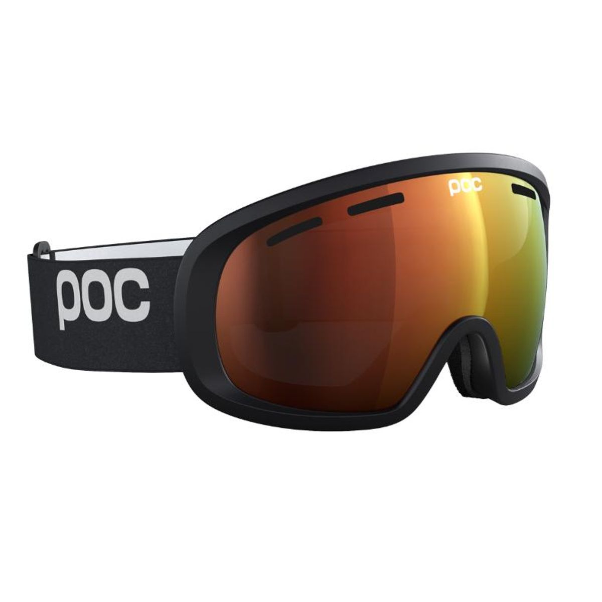 POC - Poc Antiparras Fovea Mid Uranium BlackPartly Sunny Orange