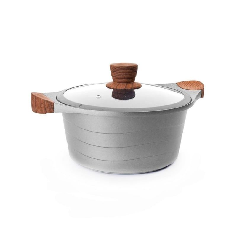 LACOR - Cacerola Aluminio Fundido 20cm Stil  Lacor