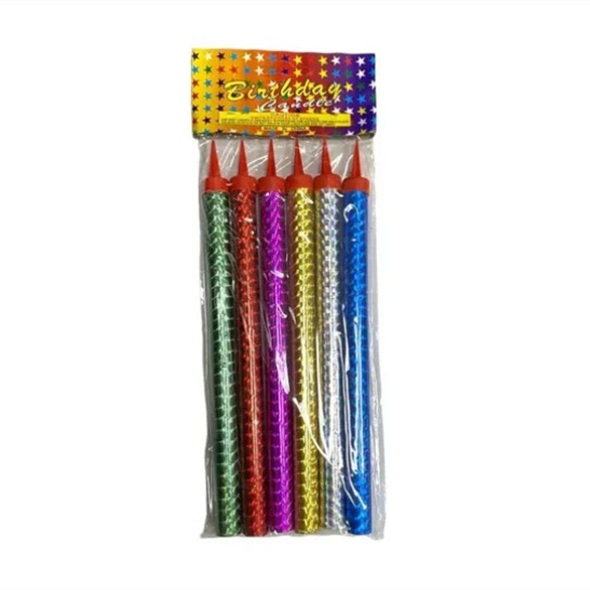 HAZ TU CLICK - Pack 6 Velas Mágicas Bengalas 25 Cm Cumpleaños Fiesta