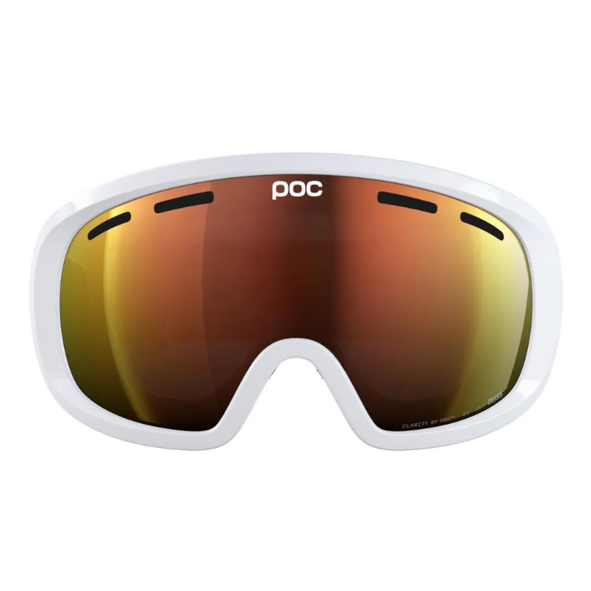 POC - Poc Antiparras Fovea Mid Hydrogen WhitePartly Sunny Orange