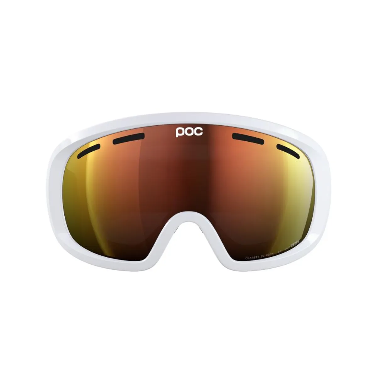 POC - Poc Antiparras Fovea Mid Hydrogen WhitePartly Sunny Orange