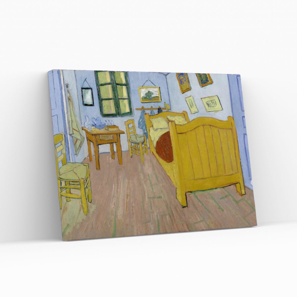 GENERICO - Pintura con números en bastidor 25X35 - Habitación azúl - Painting by numbers