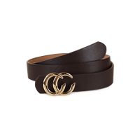 Cinturón mujer Kate Café oscuro Paris