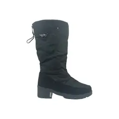 HERIEL - Bota Negra Impermeable Mujer