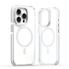 GENERICO - Carcasa Para iPhone 16 Pro Max Transparente MagSafe