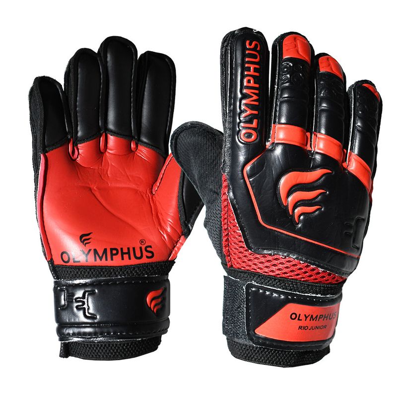 OLYMPHUS - Guantes Arquero Rio Junior Férula Rojo Niño Olymphus - Rojo