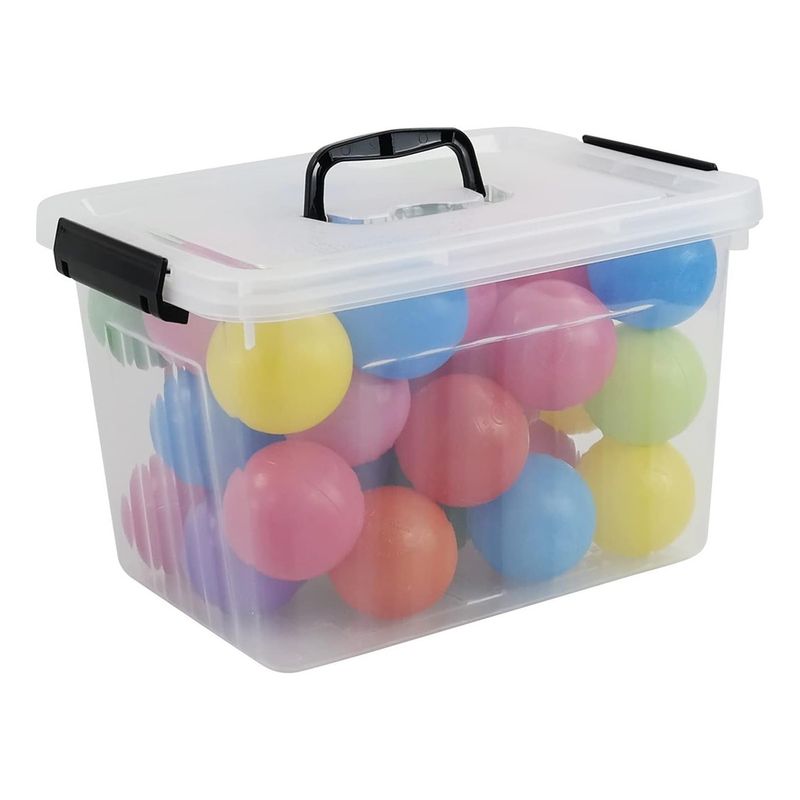 GENERICO - Caja Organizadora Caja Almacenamiento Contenedor Tapa 30 Lt