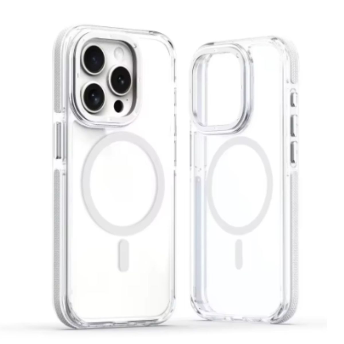 GENERICO - Carcasa Para iPhone 16 Pro Transparente MagSafe