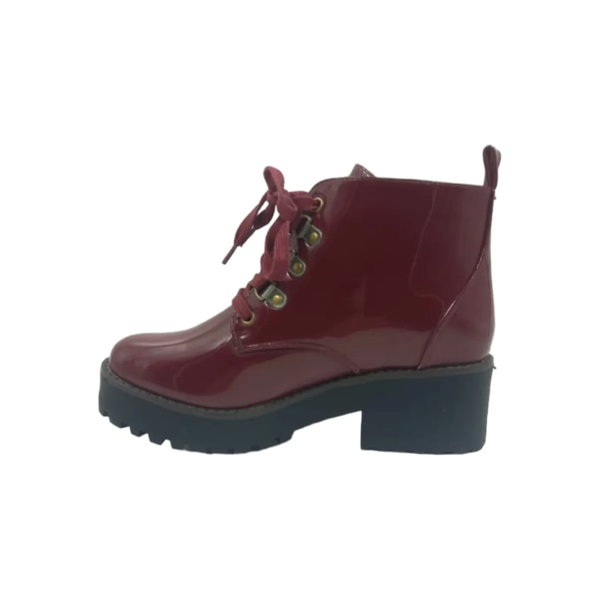 HERIEL - Botín Rojo Charol Mujer