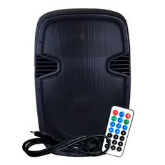 MEKSE - CAJA ACUSTICA ACTIVA 15 300W + BLUETOOTH USB RADIO MP3