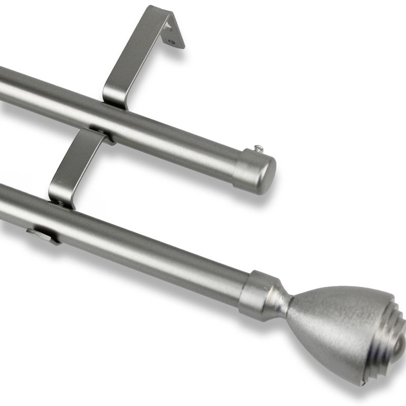 GUIZA - Barras De Cortina 19mm Extensibles Metálicas 160-300 Cm Guiza
