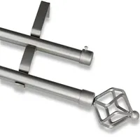 Barras De Cortina 19mm Extensibles Metálicas 160-300 Cm